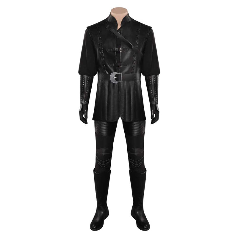 SeeCosplay The Witcher Season 4 Geralt of Rivia Outfits Costume for Halloween Carnival Party Cosplay Costume