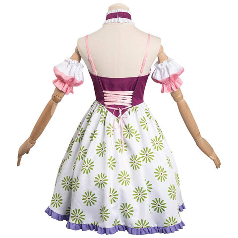 Haunted Mansion:Costume Sally Slater Ghost Outfits Halloween Cosplay Costume