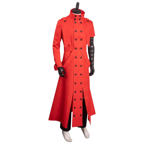 TRIGUN: Vash the Stampede Cosplay Costume Outfits Halloween Party Disguise Suit