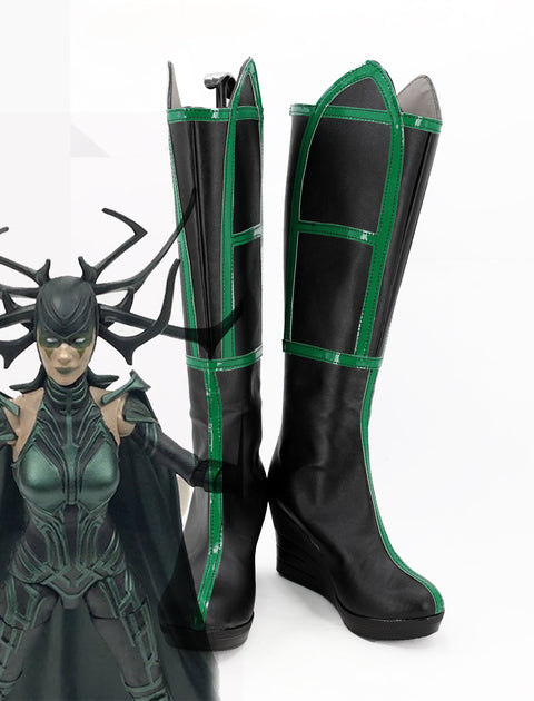SeeCosplay Thor 3 Ragnarok Goddess Of Death Hela Boots Cosplay Shoes