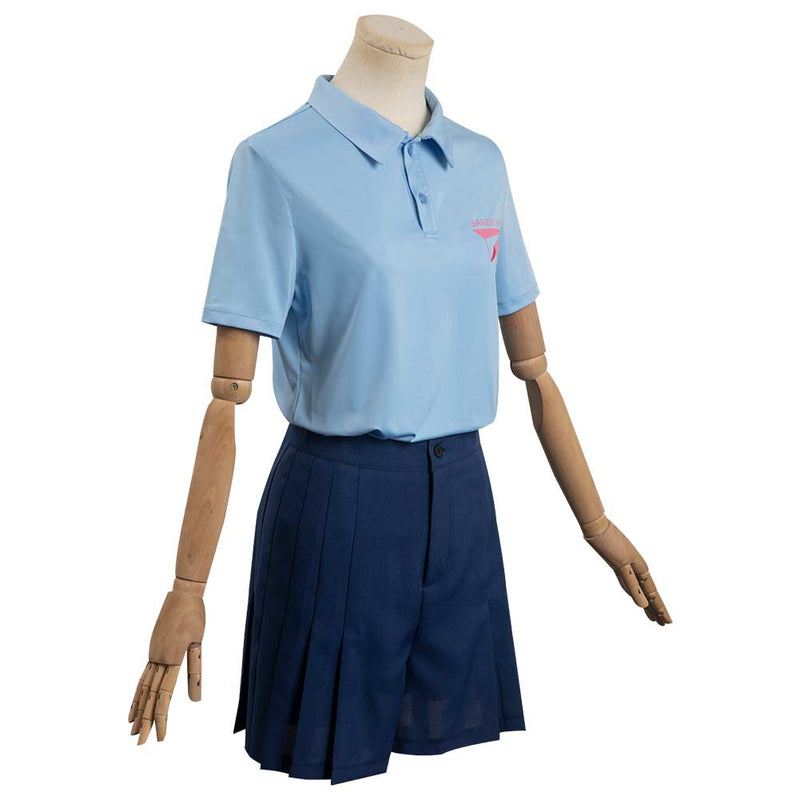 SeeCosplay 2023 Movie Blue Mailman Costumes for Halloween Carnival Cosplay Costume