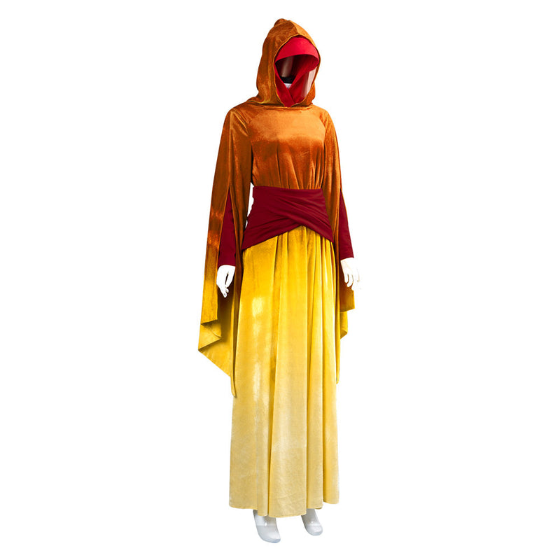 [All Sizes In Stock] Padme Amidala Costume The Phantom Menace Halloween Carnival Suit Costume