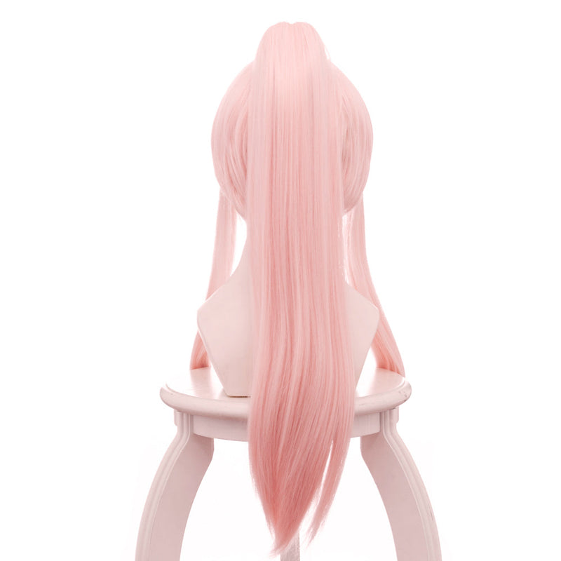 [Full In Stock] DARLING in the FRANXX:Zero Two ponytail Cosplay Wig Pink