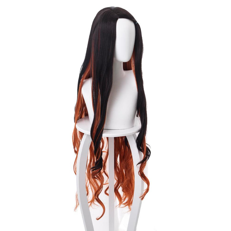 [Full In Stock] Kamado Nezuko Cosplay Wig Female