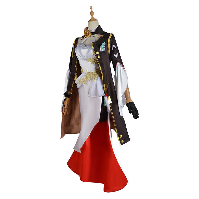 SeeCosplay Honkai: Star Rail Himeko Cosplay Costume Outfits Halloween Carnival Party Disguise Suit Female