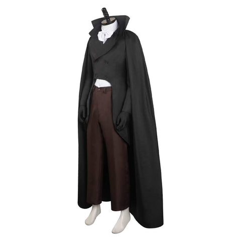 Haunted Mansion:Costume The Hat Box Ghost Outfits Halloween Party Cosplay Costume