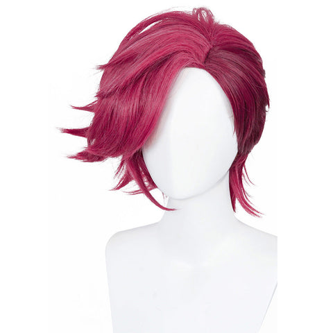 SeeCosplay Arcane: League of Legends LoL Vi Hair Carnival Halloween Party Props Cosplay Wig