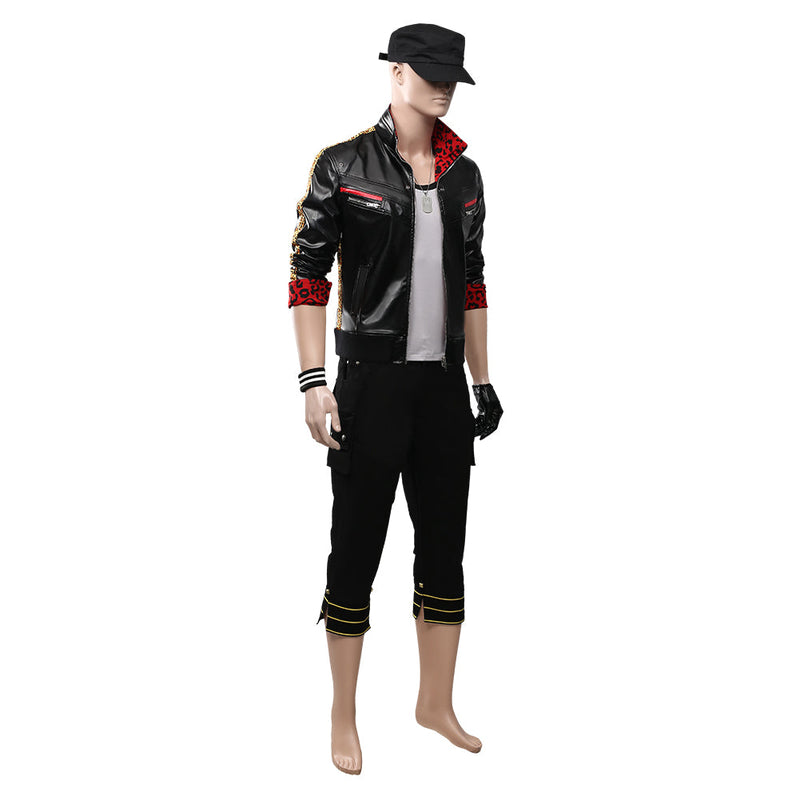 Final Fantasy: Costume Remake Leslie Kyle Adult Men Outfit Halloween Carnival Costume Costume