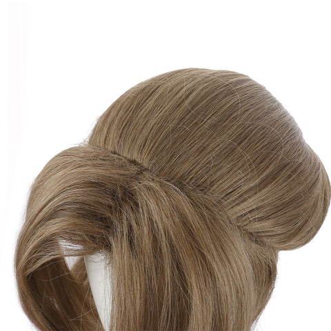 Final Fantasy VII Remake Aerith Aeris Gainsborough dunkelbraune lange Perücke Cosplay Perücke