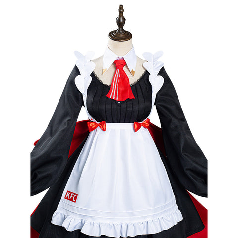SeeCosplay Anime Genshin Impact x KFC Noelle Maid Dress Suit Cosplay Costume Female