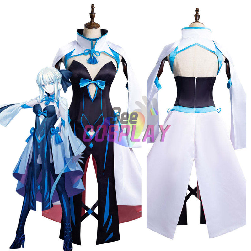 Seecosplay Anime Fate/Grand Order FGO Morgan le Fay Outfits Halloween Carnival Suit Cosplay Costume