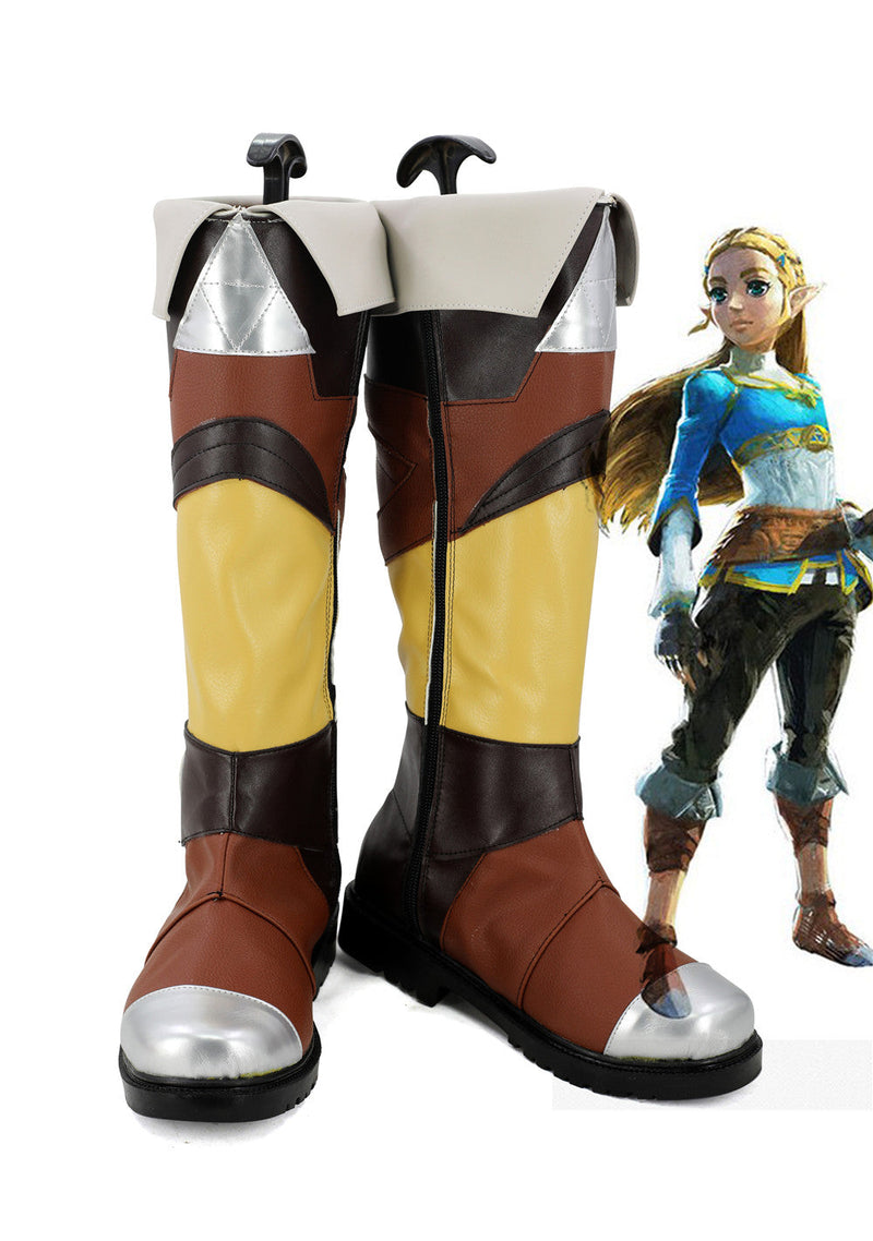 SeeCosplay The Legend of Zelda: Breath of the Wild Princess Zelda Cosplay Shoes Boots