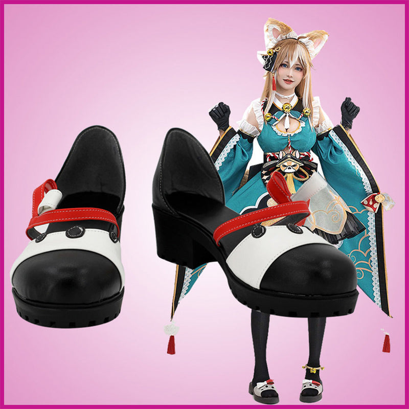 SeeCosplay Genshin Impact Ms Hina Cosplay Shoes Boots Halloween Costumes Accessory Custom Made Female