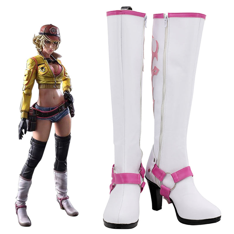 SeeCosplay FF15 Final Fantasy 15 Cindy Final Boots Halloween Costumes Accessory Cosplay Shoes Female