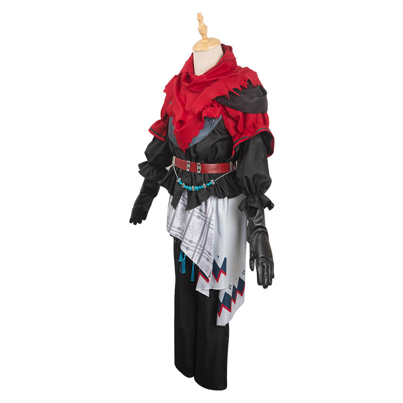 Final Fantasy: XV Costume FF16 Joshua Red Outfits Halloween Carnival Costume