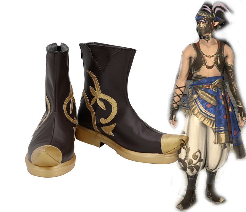 SeeCosplay Final Fantasy FF14 Ver.B Cosplay Shoes