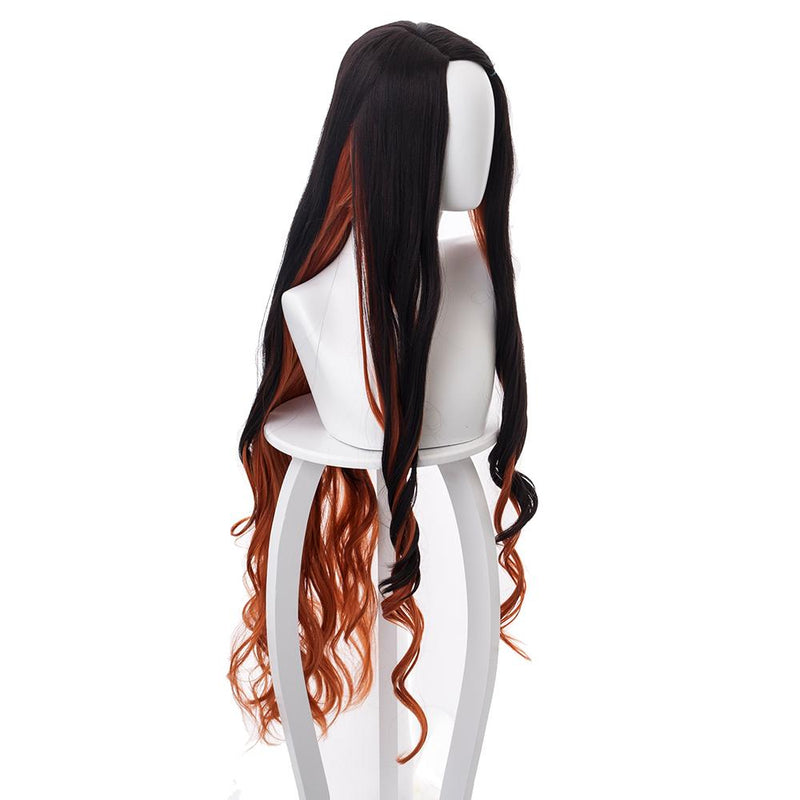 [Full In Stock] Kamado Nezuko Cosplay Wig Female