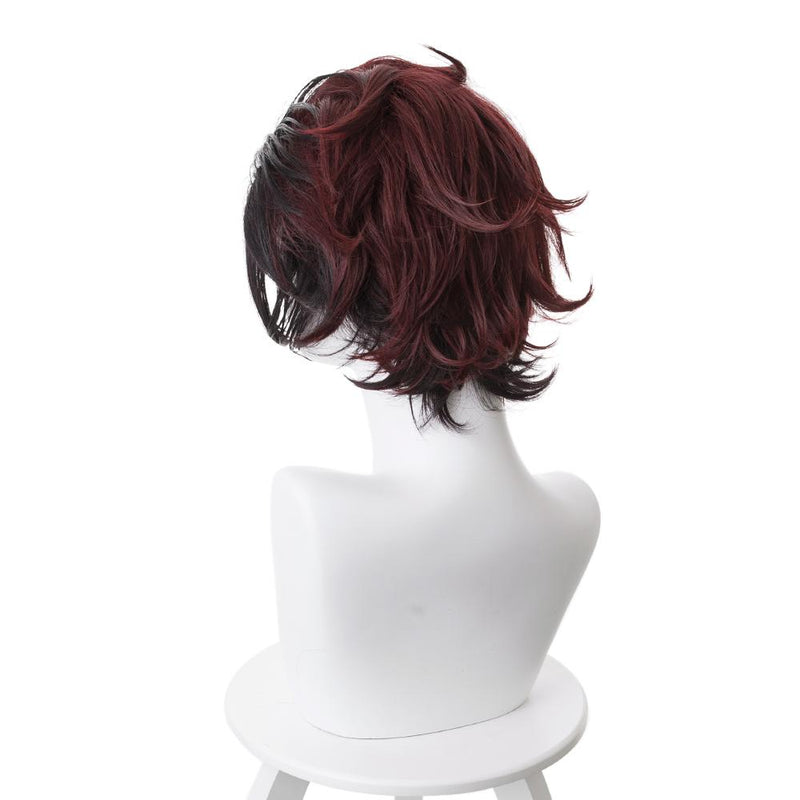 [Full In Stock]  Demon Slayer: Kamado Tanjirou Cosplay Wig