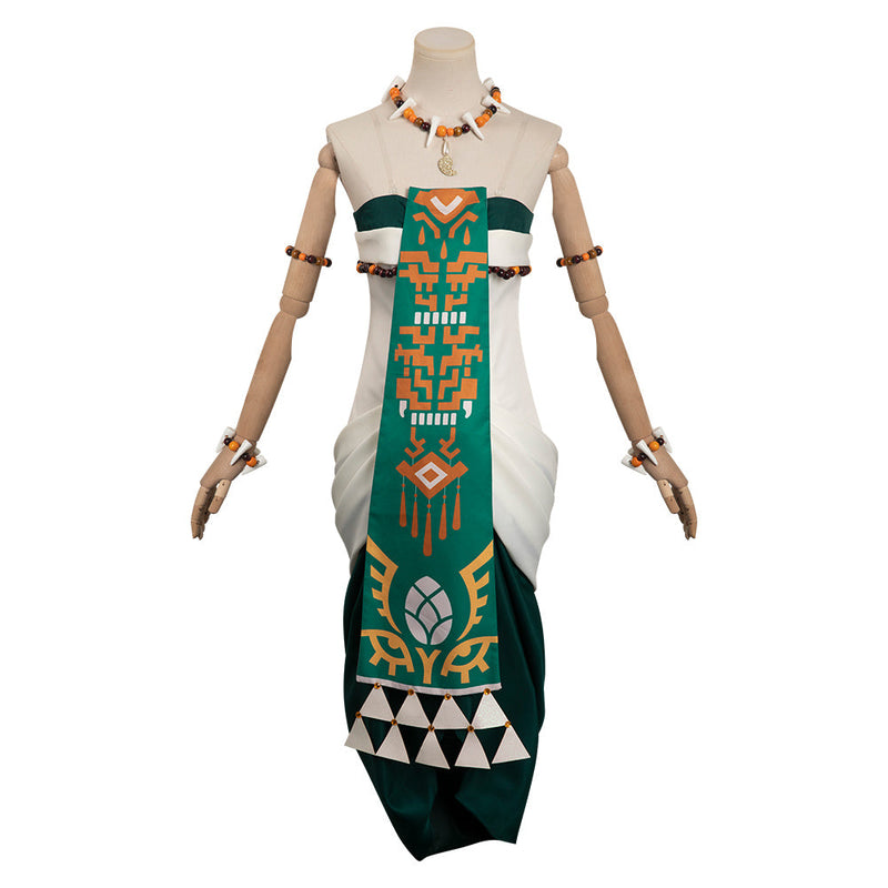 SeeCosplay The Legend of Zelda: Tears of the Kingdom Zelda Princess Dress Halloween Carnival Costume