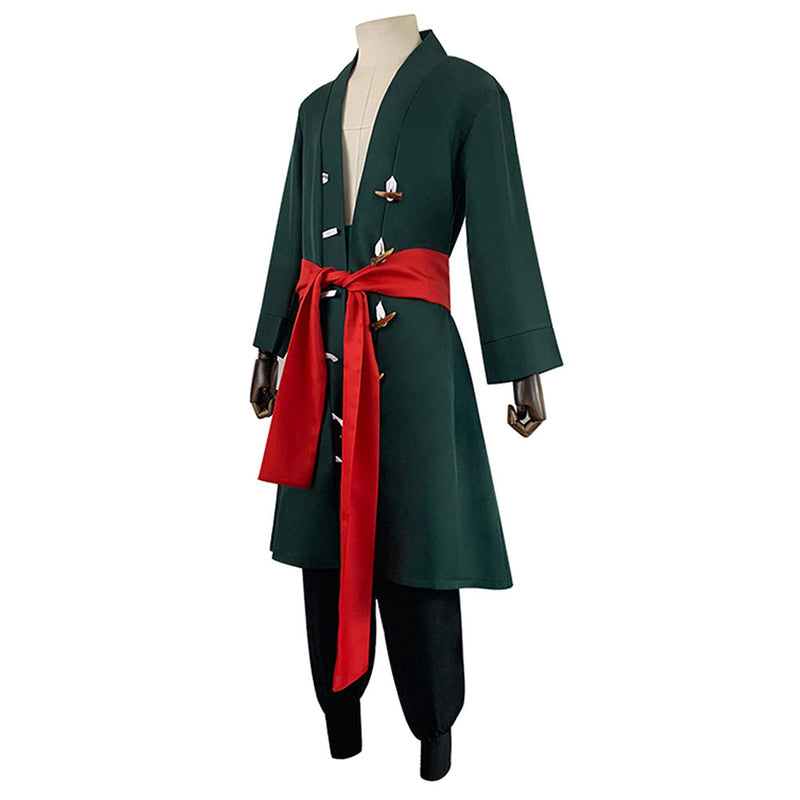 One Piece Roronoa Zoro Outfits Halloween Carnival Suit Cosplay Costume