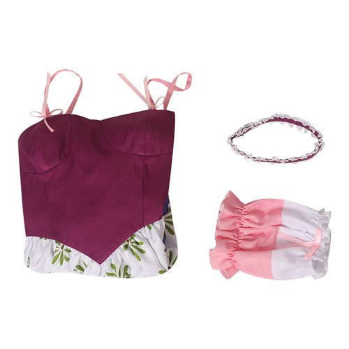 Haunted Mansion:Costume Sally Slater Ghost Outfits Halloween Cosplay Costume