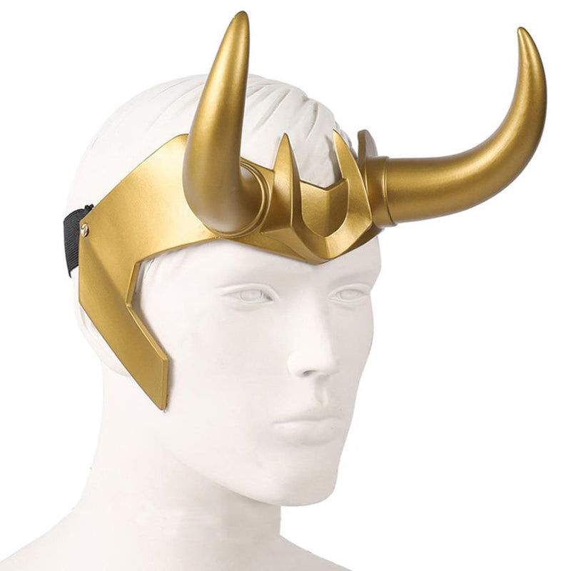 SeeCosplay Loki Loki PVC Headwear Headband Helmet Halloween Party Costume Props Cosplay Accessories