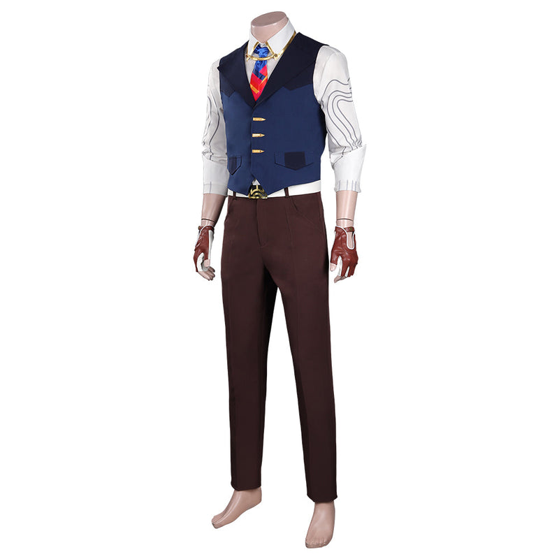 [All Sizes In Stock] VALORANT: Chamber Vest Outfits Halloween Carnival Suit Cosplay Costume