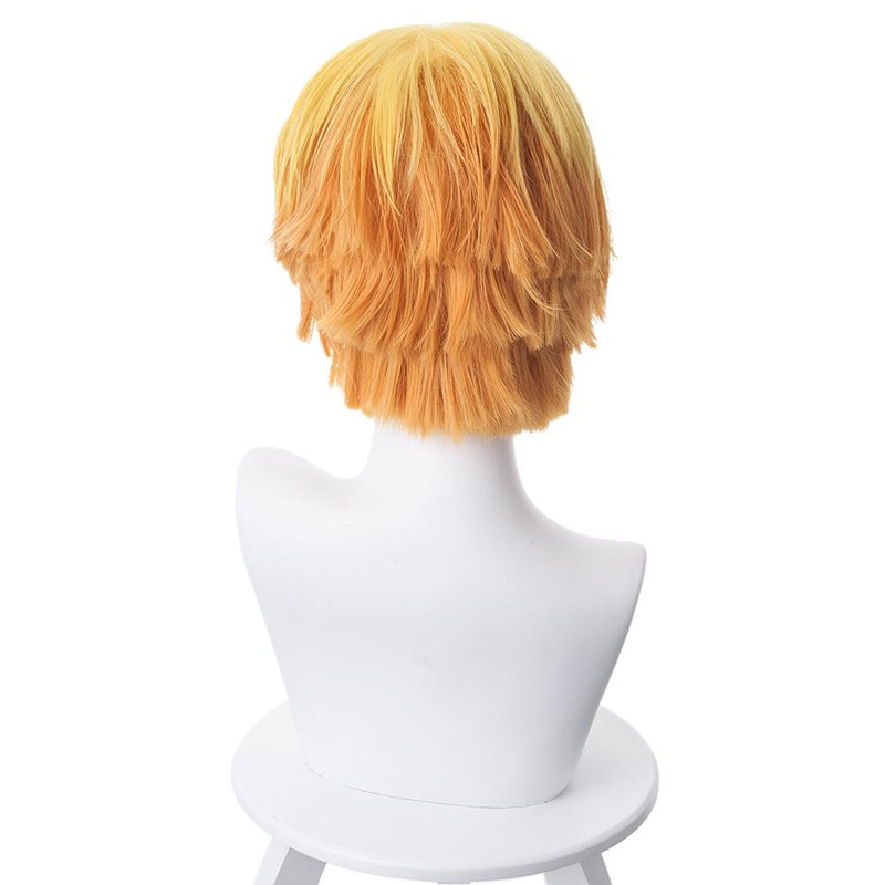 [Full In Stock] Demon Slayer:Wig Agatsuma Zenitsu Cosplay Wig