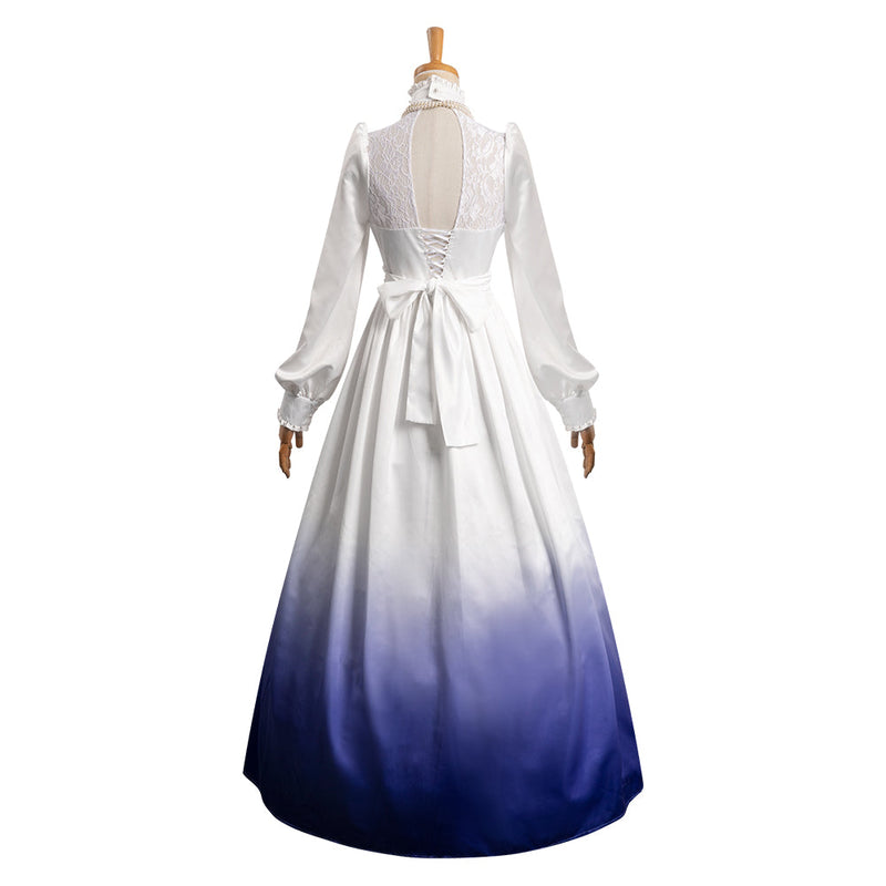 Haunted Mansion:Costume Constance Hatchaway Ghost Bride Dress Outfits Halloween Cosplay Costume