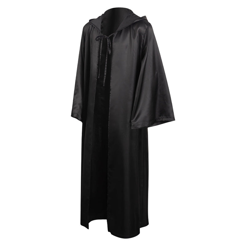 [All Size In Stock] Jedi Knight Costume Black Cloak Robe Only Halloween Carnival Suit