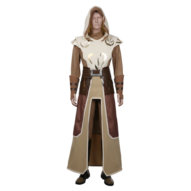 [All Size In Stock] Jedi Temple Guard Coat Uniform Costume Halloween Carnival Suit Costume