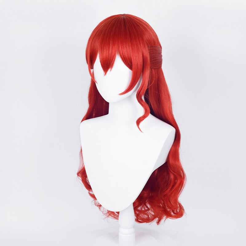 [Full In Stock] Honkai: Star Rail Himeko Cosplay Wig Synthetic Hair Carnival Halloween Party Wig