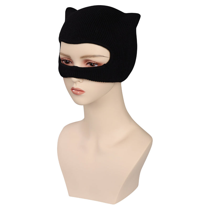 SeeCosplay The Batman 2022 - Selina Kyle / Catwoman Mask Cosplay Knitted Masks Cosplay Props
