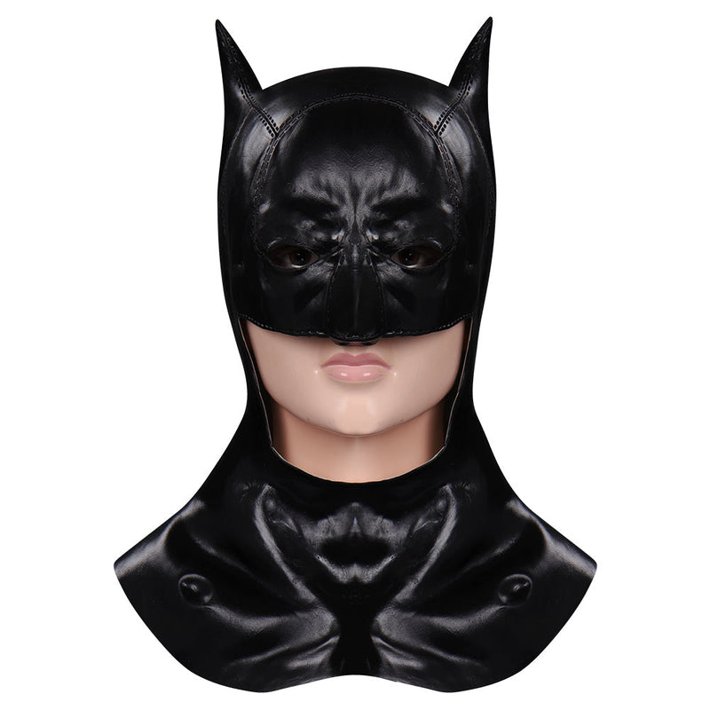 SeeCosplay The Batman 2022-Bruce Wayne Latex Mask Cosplay Batman Masks Masquerades