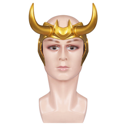 SeeCospaly Thor: Ragnarok Loki Mask Cosplay Latex Masks Helmet Masquerade Halloween for Costume Props