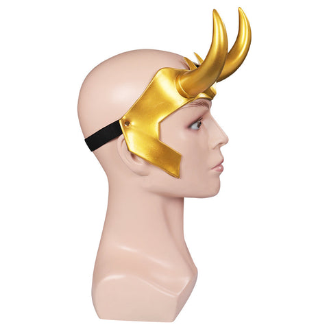 SeeCospaly Thor: Ragnarok Loki Mask Cosplay Latex Masks Helmet Masquerade Halloween for Costume Props