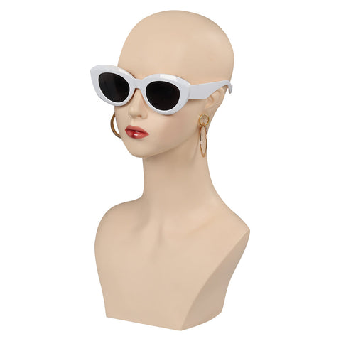 SeeCosplay 2023 BarB Pink Style Movie Cosplay Eyeglasses Earings Halloween Carnival Costume Accessories BarBStyle