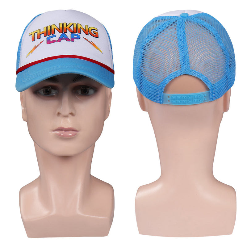 SeeCosplay Stranger Things 4 Dustin Henderson Cosplay Hat Costume Accessories