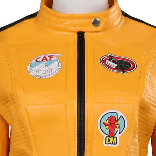 Kill Bill: The Bride Yellow Outfits Halloween Party Cosplay Costume