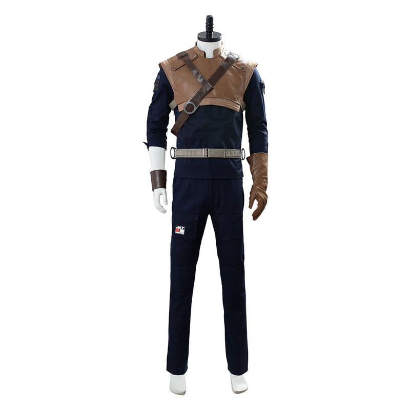 [All Sizes In Stock] Jedi Fallen Order: Cal Kestis Uniform Costume Halloween Carnival Suit