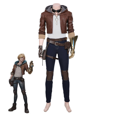 Seecosplay Game LOL The Prodigal Explorer Ezreal Adult Men Coat Pants Halloween Carnival Outfit Cosplay Costume