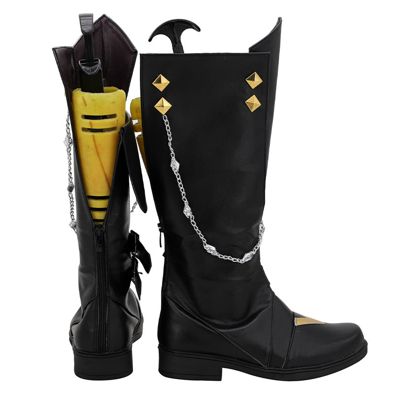 SeeCosplay Genshin Impact Tartaglia Boots Halloween Costumes Accessory Cosplay Shoes