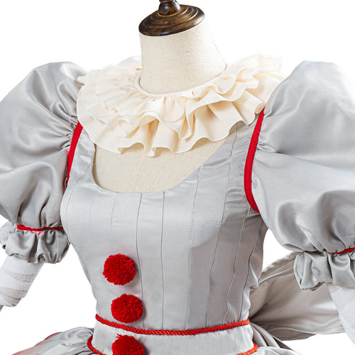 It Pennywise:   Women Horror Pennywise The Clown Halloween Cosplay Costume