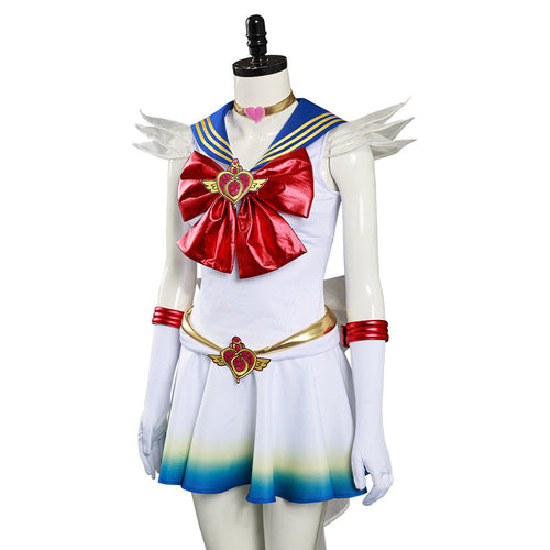Sailor Moon Costume Eternal Tsukino Usagi Dress Halloween Costume Cosplay Costume For Adult Female