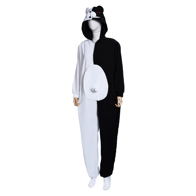 Seecosplay Anime Danganronpa Monokuma and Monomi Pajamas Sleepwear Halloween Carnival Cosplay Costume
