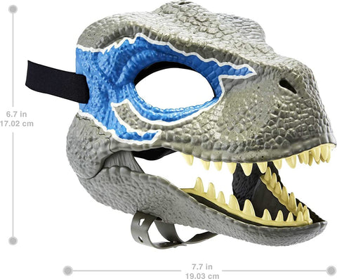 Seecosplay Dinosaur Mask Open Mouth Latex Horror Dinosaur Headgear Halloween Party Cosplay Costume Scared Mask Stress Reliever Toys