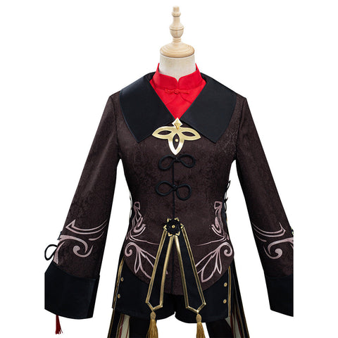 SeeCosplay Genshin Impact HuTao Costume Outfits for Halloween Carnival Suit Cosplay Costume