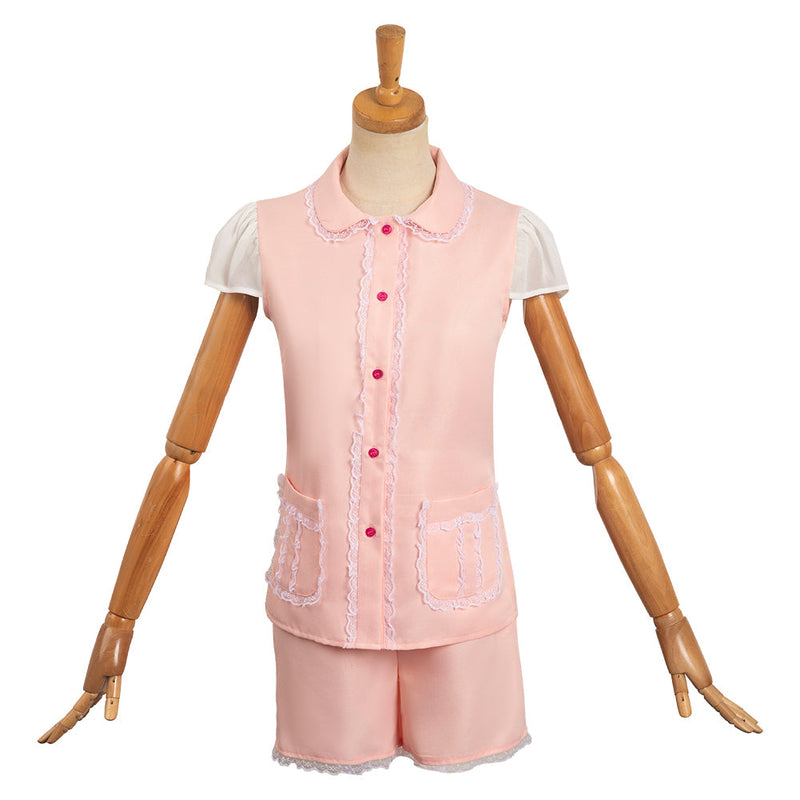 SeeCosplay 2023 Doll Movie Sleepwear Two-Pieces Pajamas Costumes for Halloween Carnival Cosplay Costume