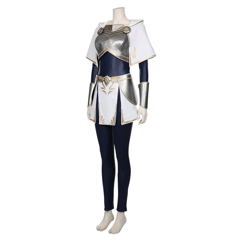 Seecosplay Game LOL League of Legends Luxanna Crownguard Halloween Carnival Suit Cosplay Costume