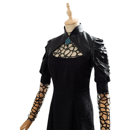 SeeCosplay The Witcher Yennefer Party Black Long Dress Cosplay Costume